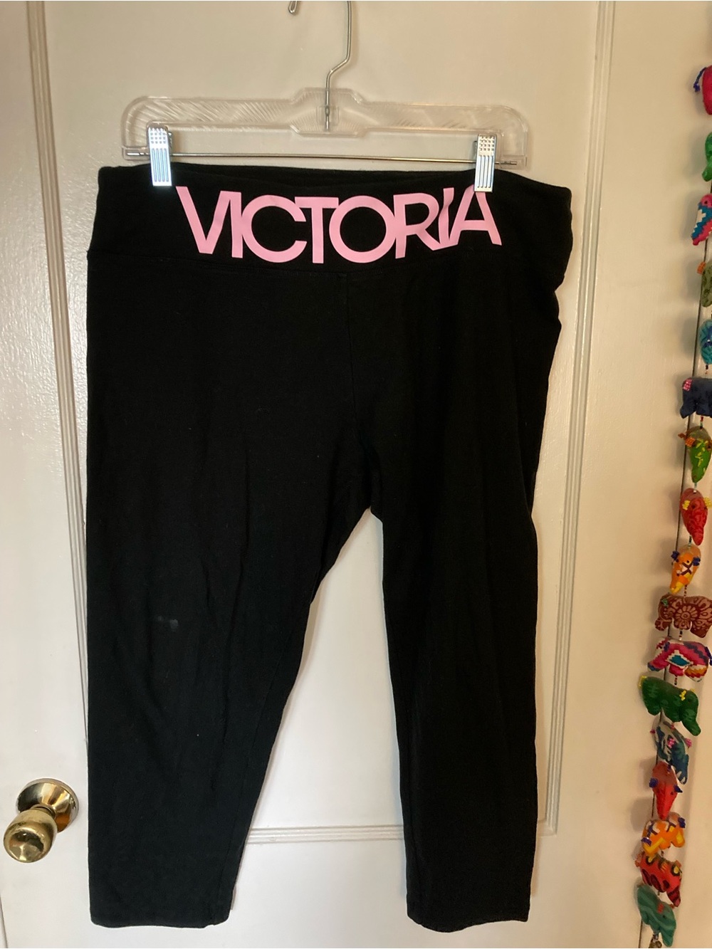 Victorias Secret Sport 7/8 leggings, black, size XL